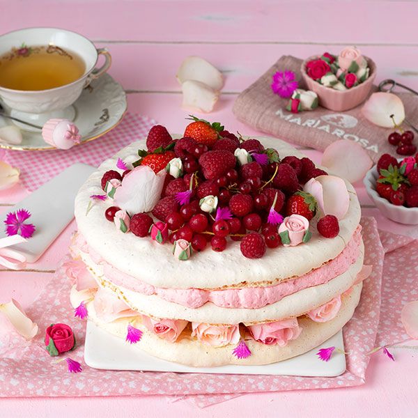 Pavlova ai frutti rossi