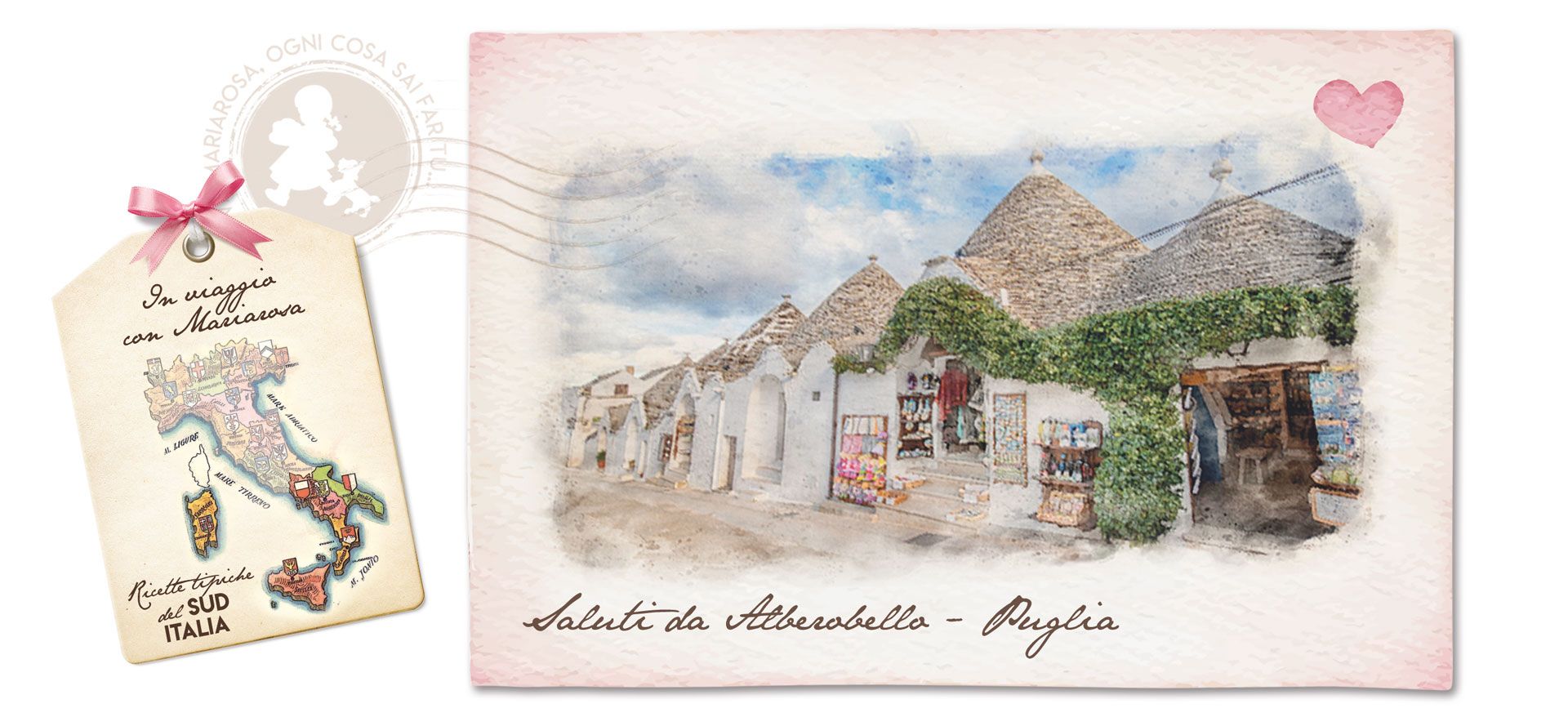 Cartolina Puglia