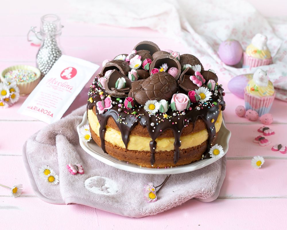 naked cake di pasqua