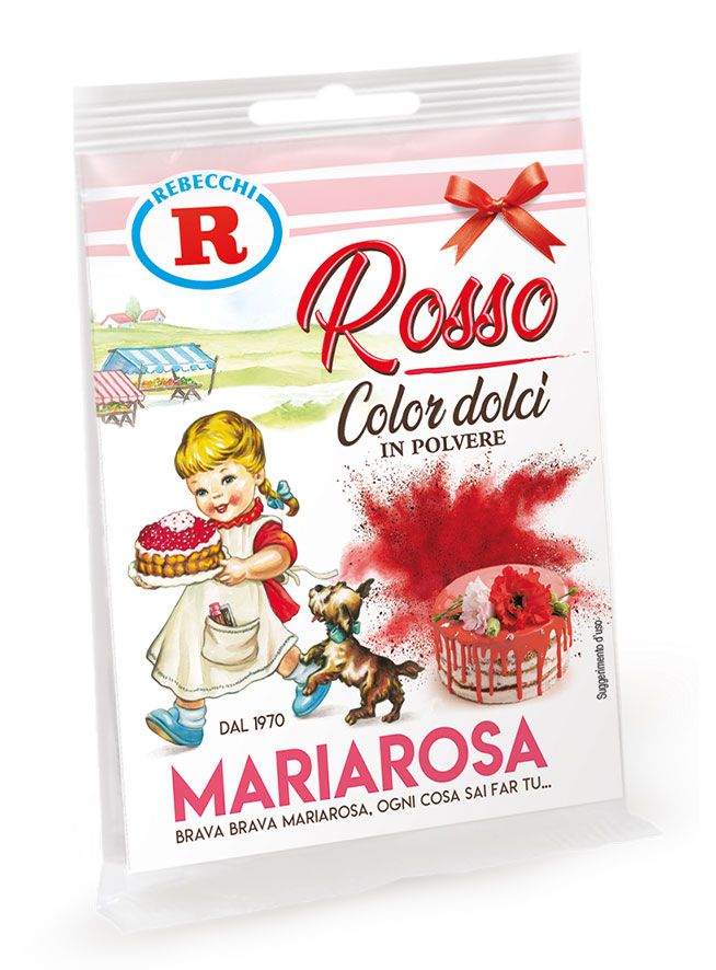 Color dolci rosso Mariarosa