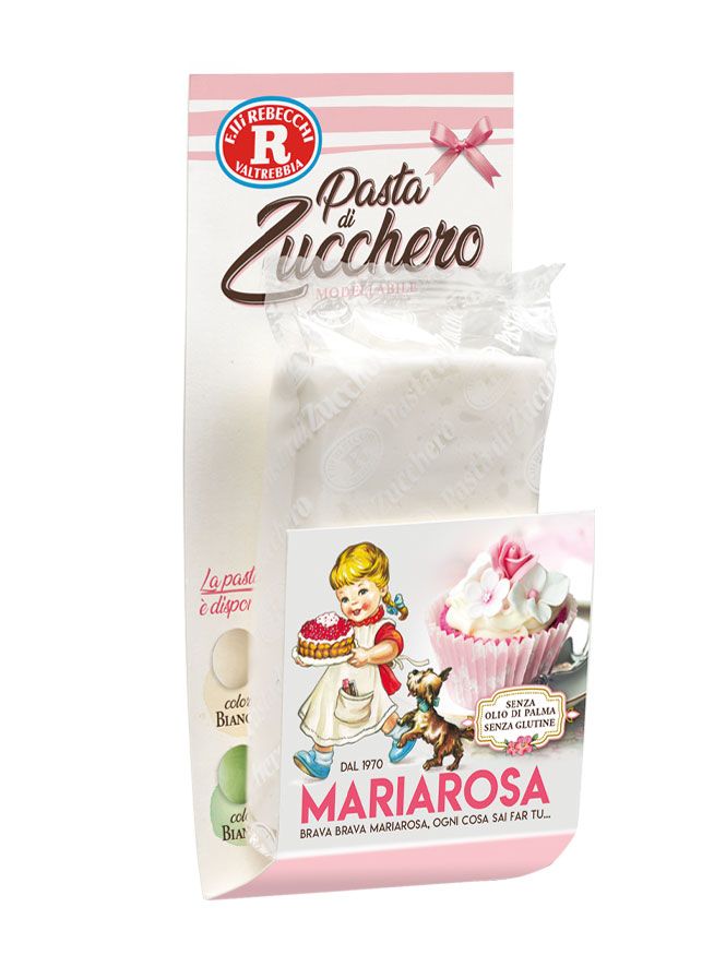 Pasta di zucchero bianca