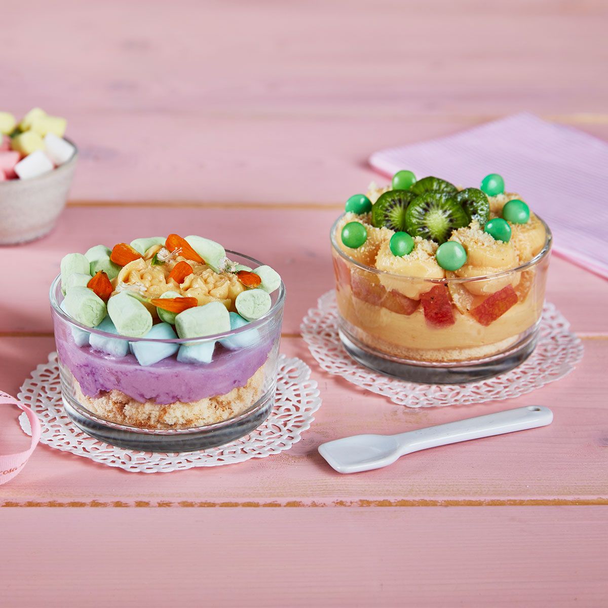 Bicchierini arcobaleno