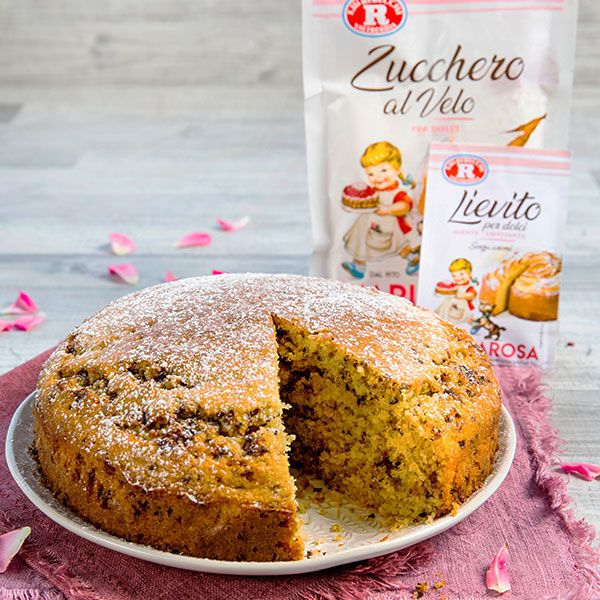 Torta con gocce di cioccolato