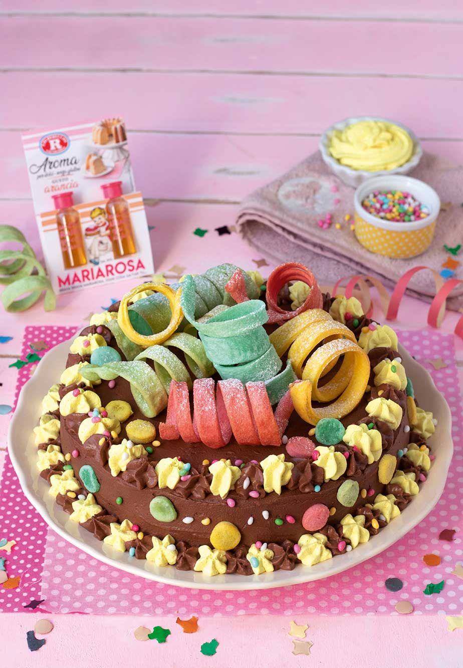 Torta di carnevale