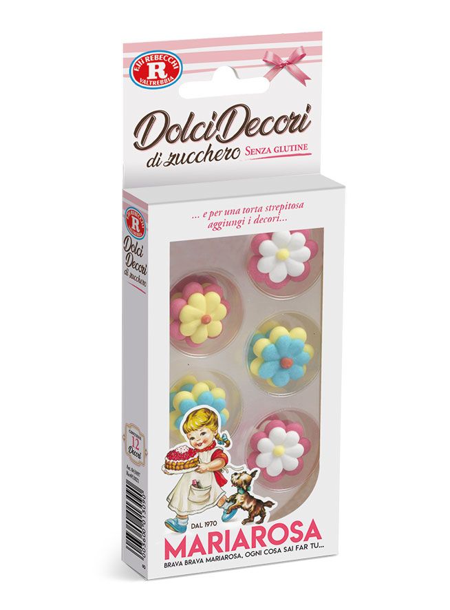 Dolce decori di zucchero Mariarosa