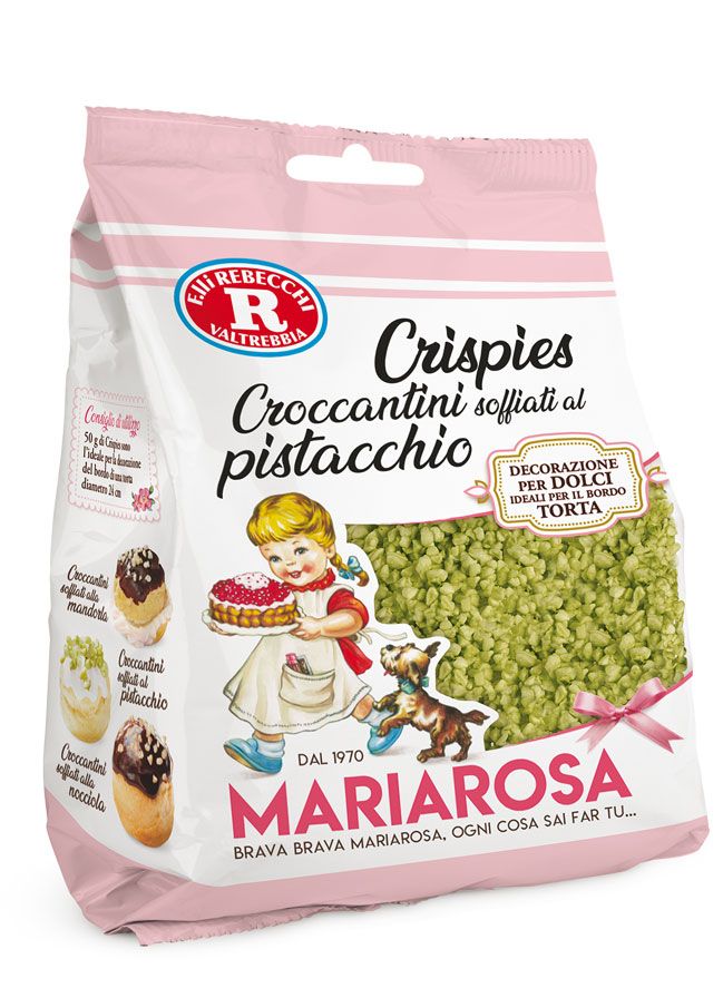 Crispies al pistacchio Mariarosa