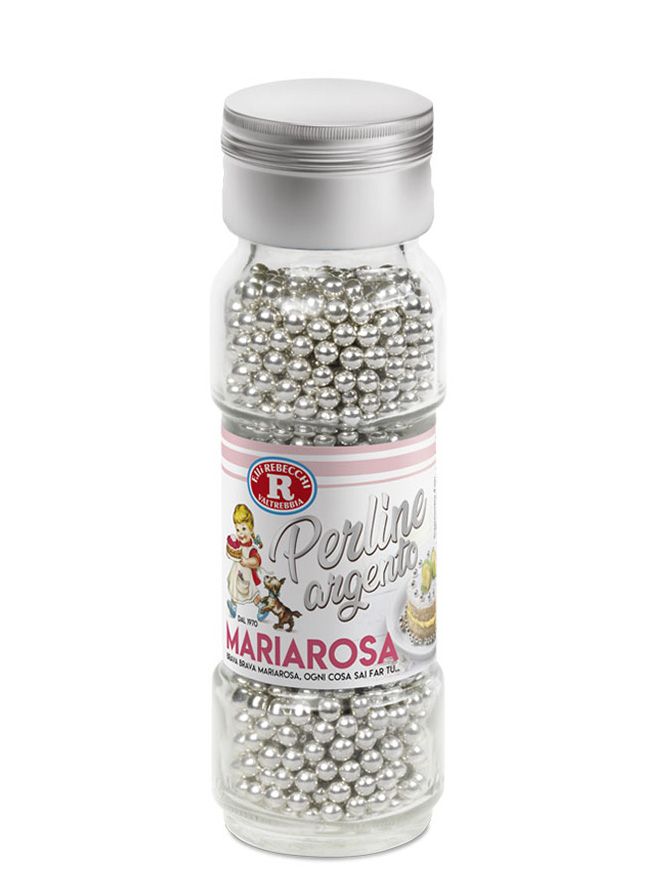 Perline argento Mariarosa