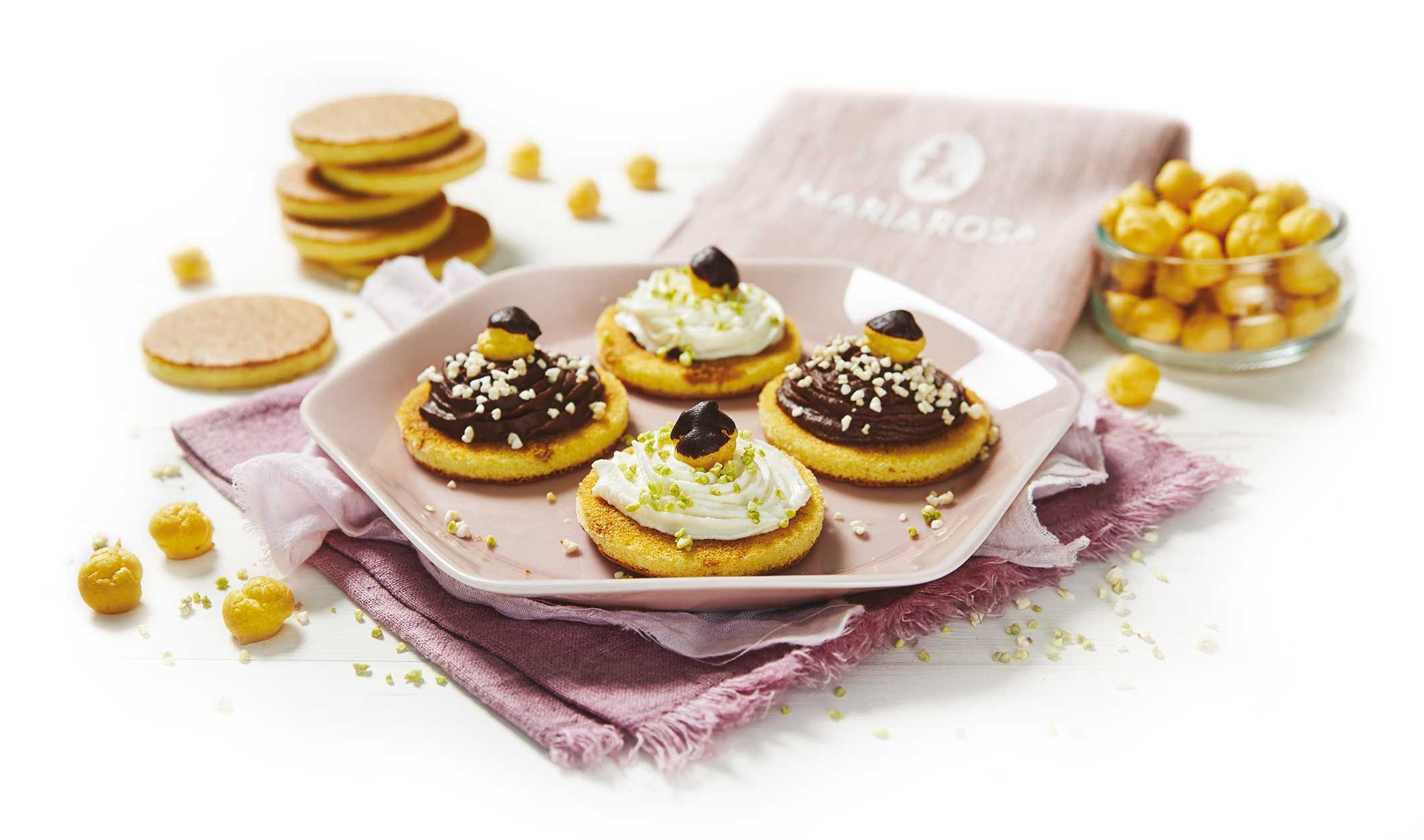 Suggerimento di utilizzo mini bignè