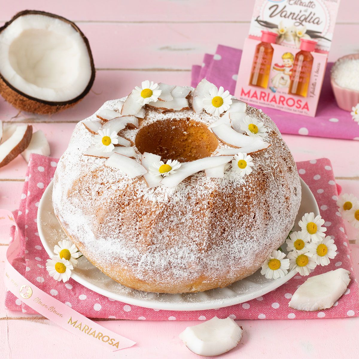 Ciambellone con farina di cocco