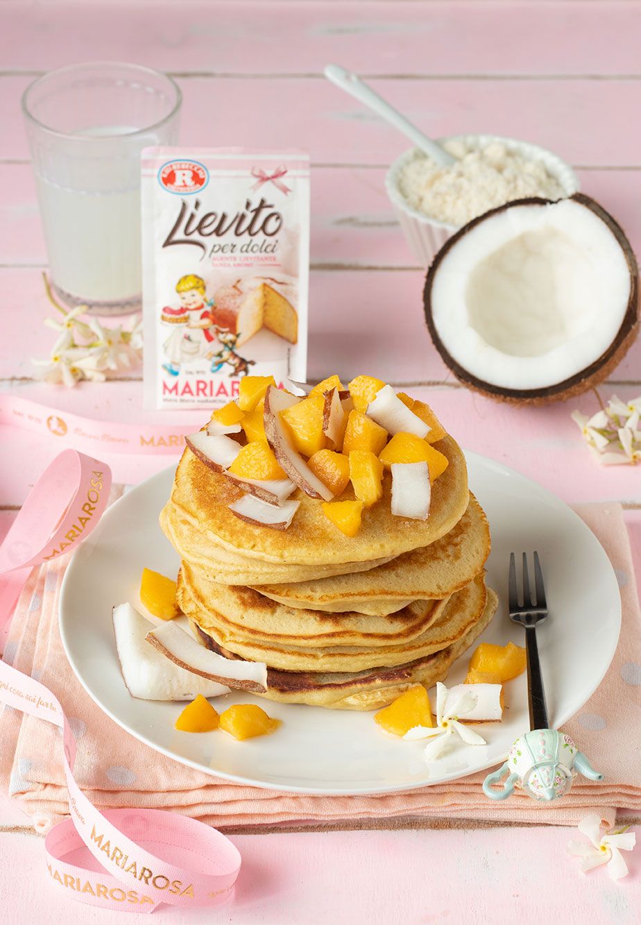 Pancakes al cocco