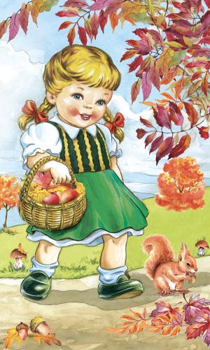Mariarosa nella campagna autunnale per la rubrica di novembre del suo calendario