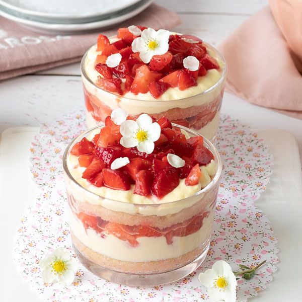 Tiramisù alle fragole