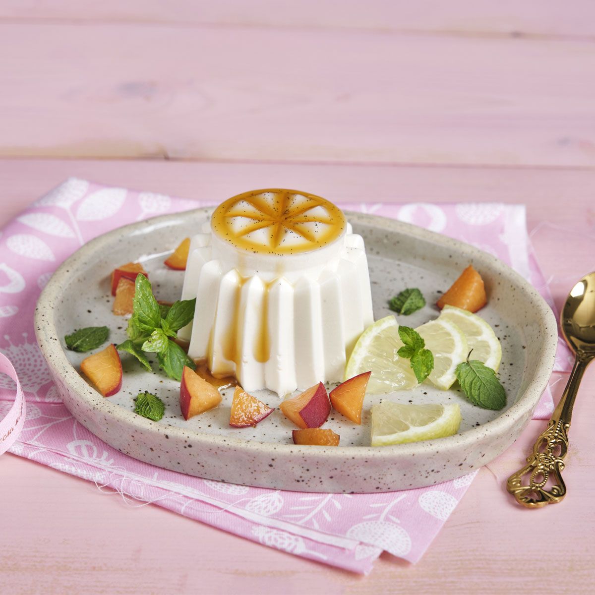 Panna cotta al caramello