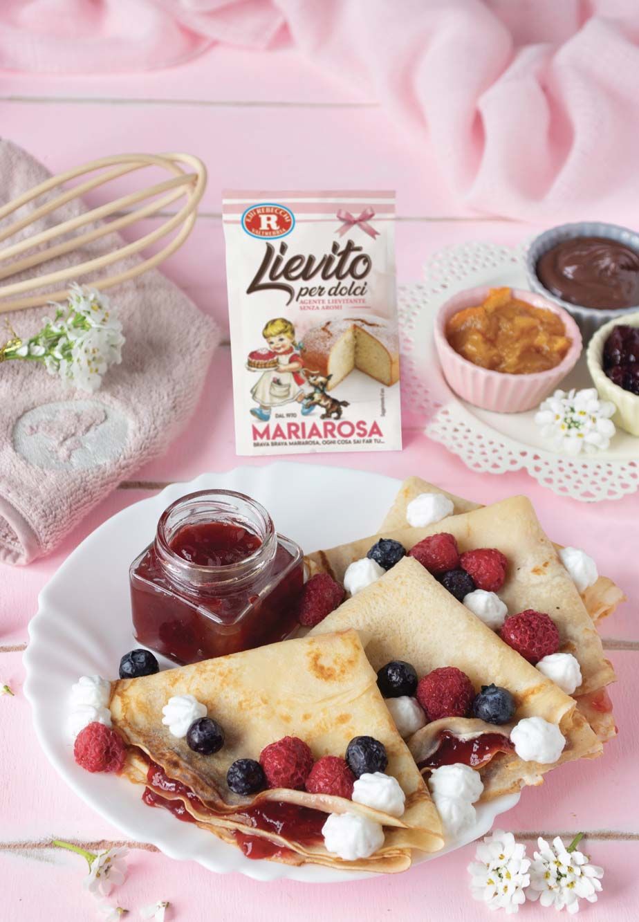Crepes ai frutti di bosco
