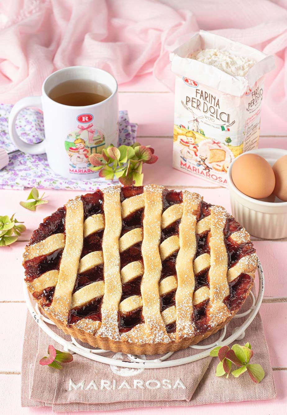 Crostata con farcitura di Mariarosa