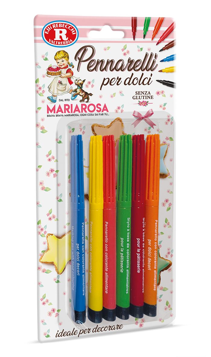 matita gel rossa