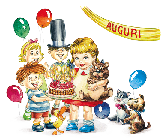 Mariarosa, l'eroina di Carosello, festeggia il compleanno con i suoi amici