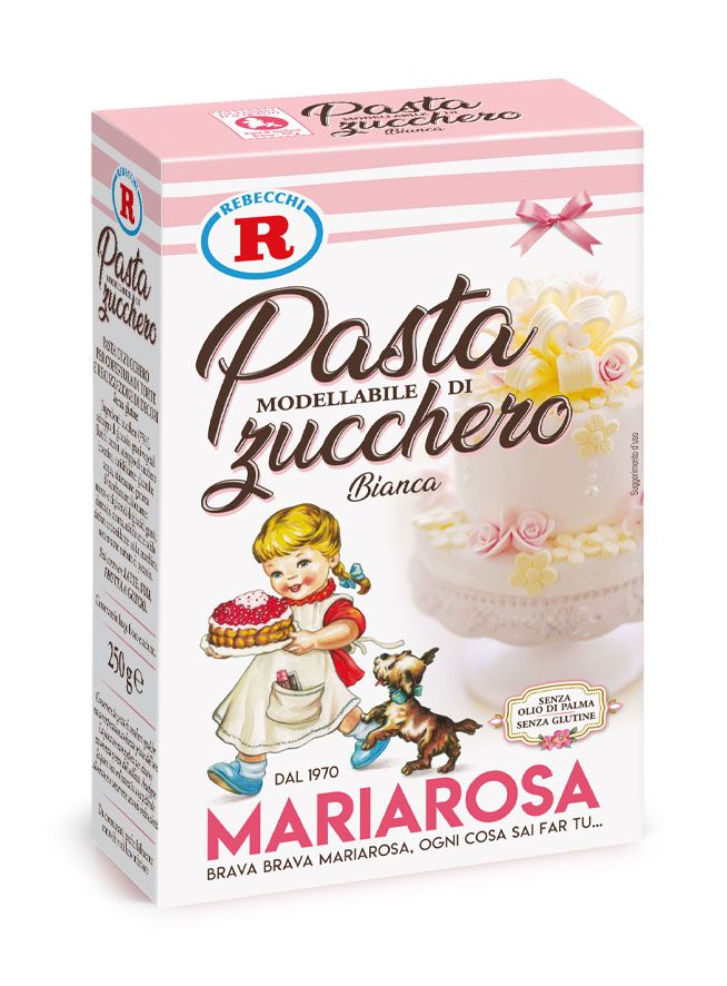 Pasta di zucchero bianca