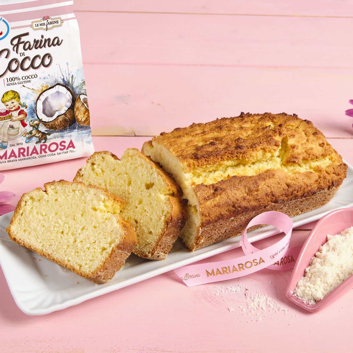 Plumcake con farina di cocco