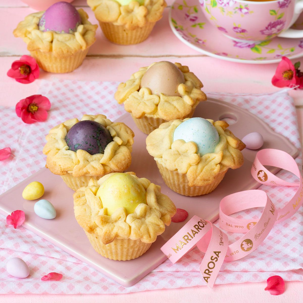Cestini dolci pasquali