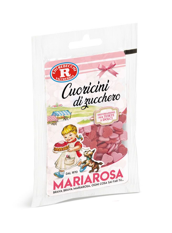 Cuoricini di zucchero Mariarosa