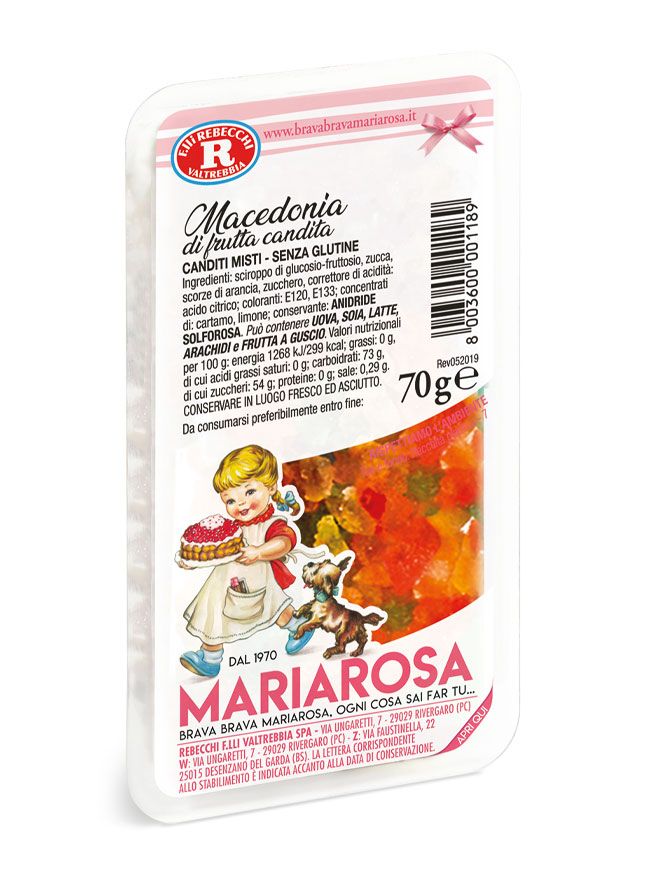 Macedonia candita Mariarosa
