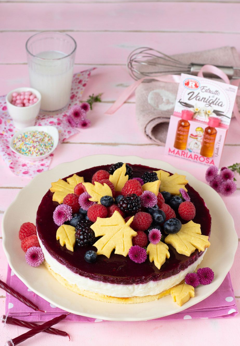 Cheesecake ai frutti di bosco