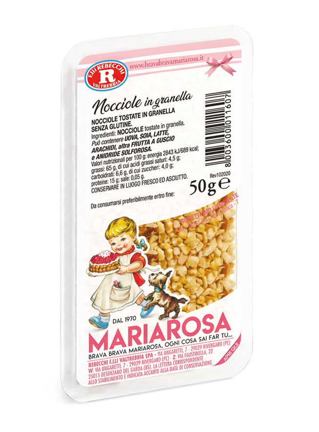 Nocciole in granella Mariarosa