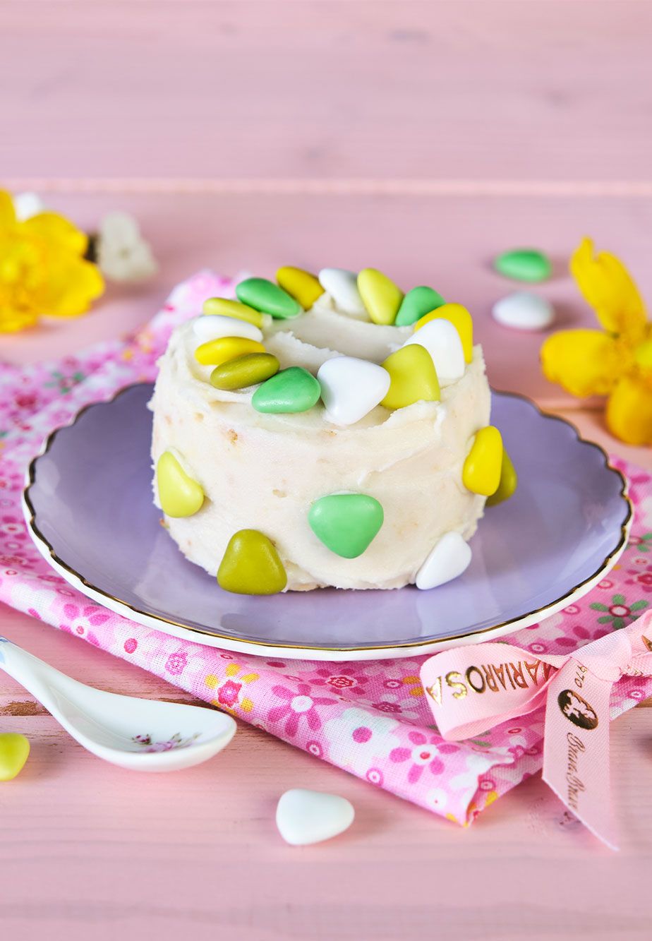 Tortino con crema al burro e Novolina