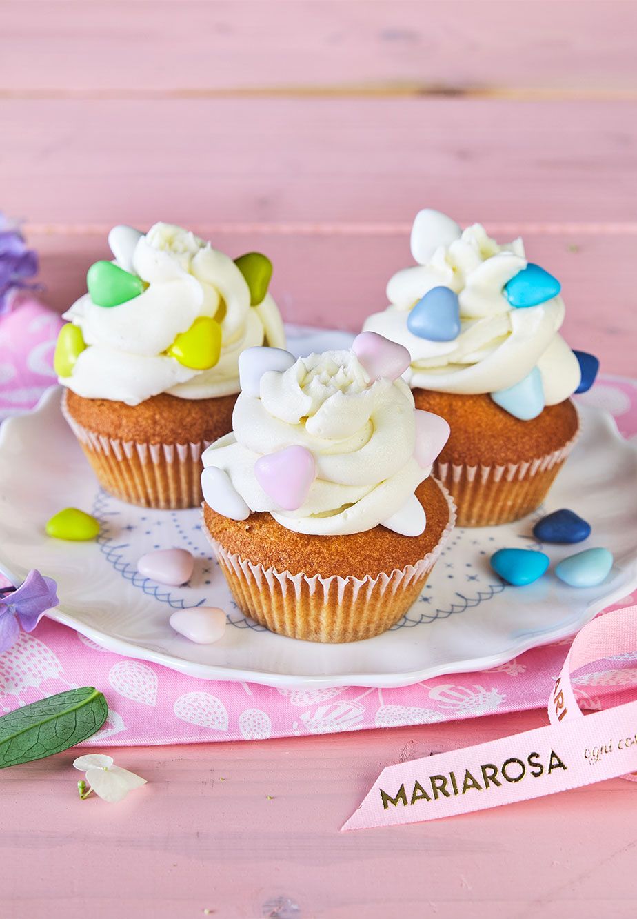 Muffin con crema al burro