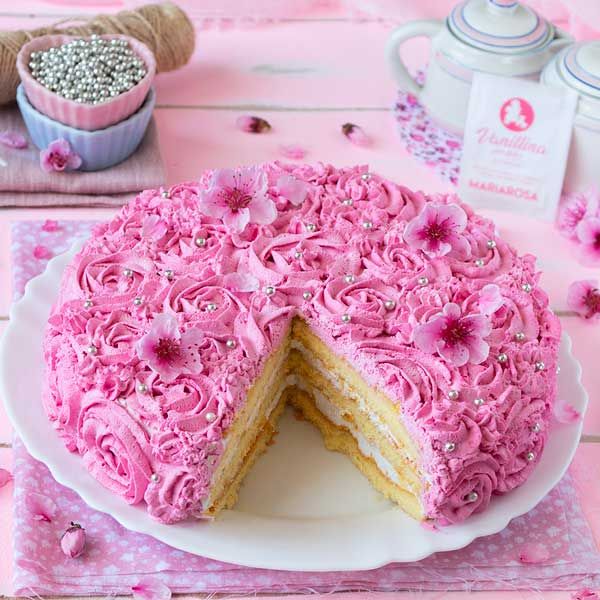 Rose cake
