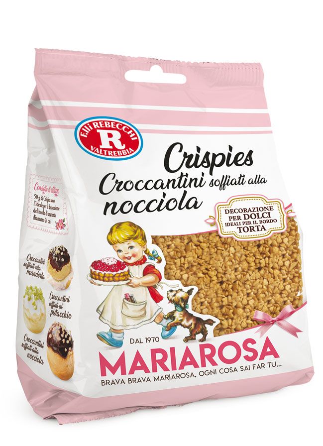 Crispies alla nocciola Mariarosa