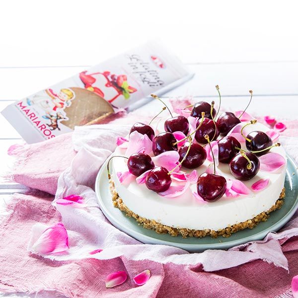 Cheesecake con ciliegie