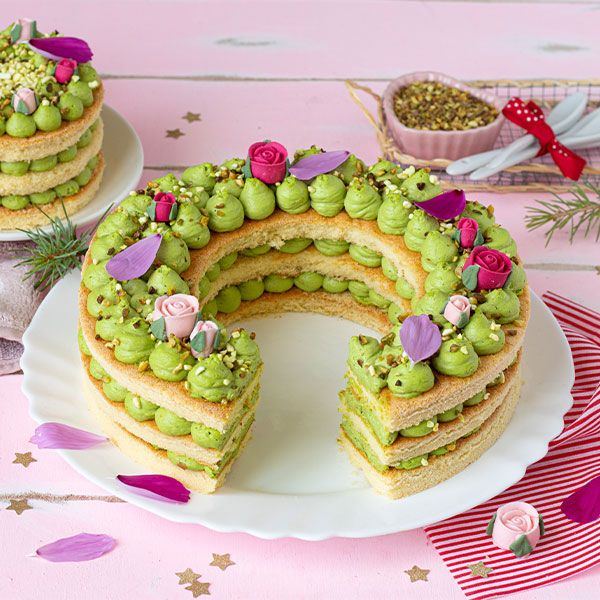 Torta al pistacchio - Ciambella + Mini Torta