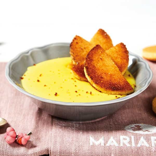 Zabaione con crostini
